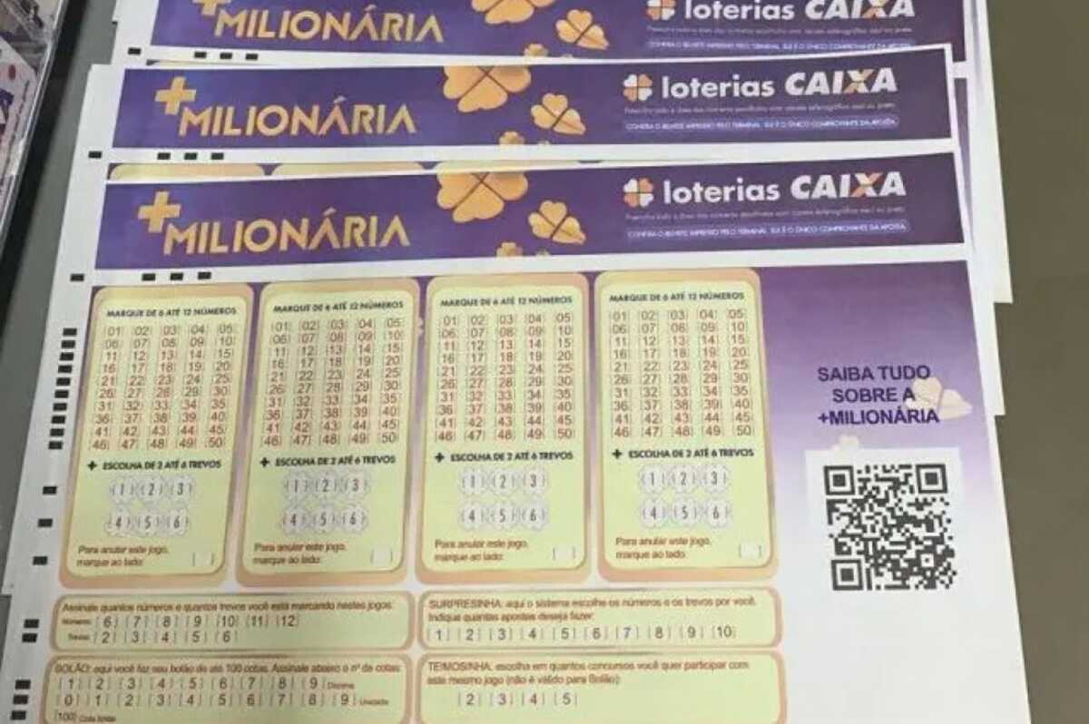 Confira os números sorteados na +Milionária no concurso 232, nesta quarta (12)